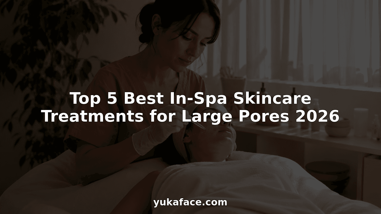 Top 5 Best In-Spa Skincare Treatments for Large Pores 2026