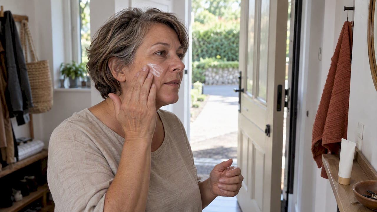 Aging Skin Routine: SPF 30+ First, Then Add Retinoids Slowly